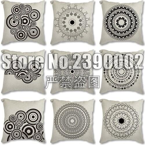 Abstract Minimal Line Cushion Cover Sketch Throw Pillow Case for Home Chair Sofa Decoration Pattern Pattern Square Pillowcases