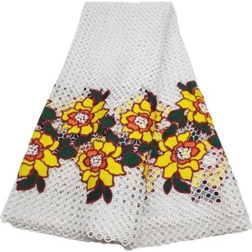 African Lace Fabric 2021 High Quality Guipure Lace Latest Nigeria Lace Fabrics French Cord Lace Fabric For Sewing
