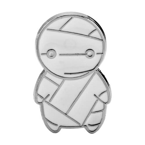 Anime Jewelry Miira no Kaikata How to Keep a Mummy Brooches Mummy Mii-kun Kawaii Enamel Badge Backpack Bags Coat Lapel Pins Gift