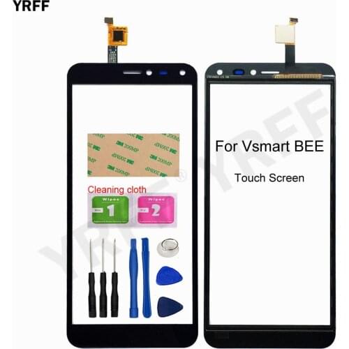For Vsmart BEE Touch Screen Digitizer Glass Panel Sensor Front Glass Assembly Parts