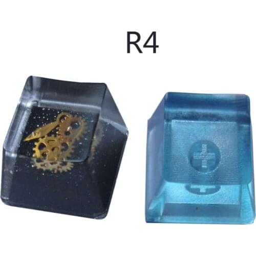 1pc handmade resin keycap for MX switch mechanical keyboard keycaps for blue backlit key cap