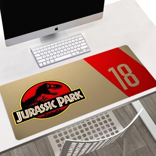Mouse Pad Gamer Computer Large 900x400 XXL For Desk mat Keyboard E-sports Gaming Accessories Mousepad 30x70 Movie Jurassic Park
