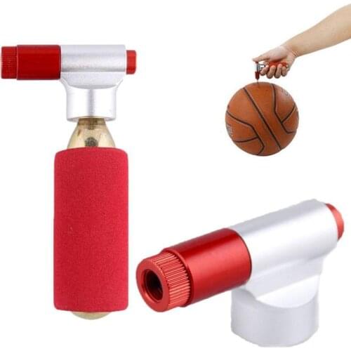 Mini Bicycle Inflator CO2 Emergency Pump Ultra-light MTB Bike Pump Useful Portable Cycling Inflator High Pressure Bicycle Pump