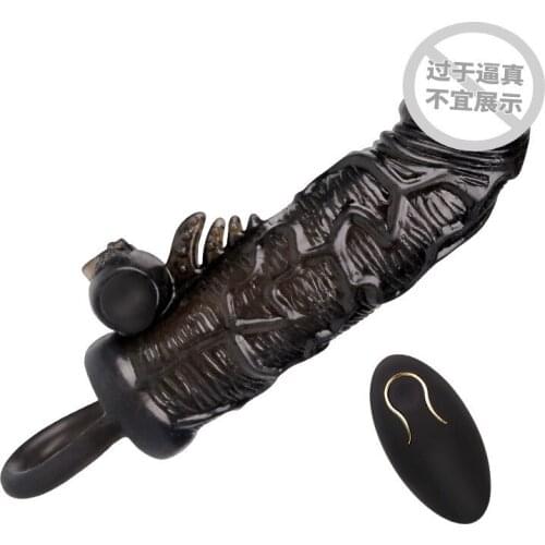 MizzZee Silicone Reusable Condoms Extend Soft Dick Ring Male Penis Extension Sleeves Increase thickening waterproof Masculine