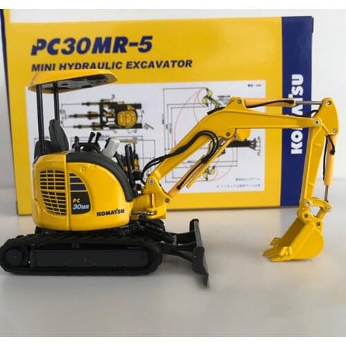 1/32 truck model Die-cast alloy metal PC30MR-5 Excavator Crawler excavator model toy engineering toy for kids collection