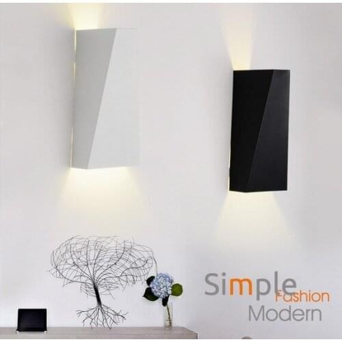 Fashion Modern Wall Sconce Simple LED Wall Light For Home Lighting Bedside Wall Lamp Integrated Lampe Murale
