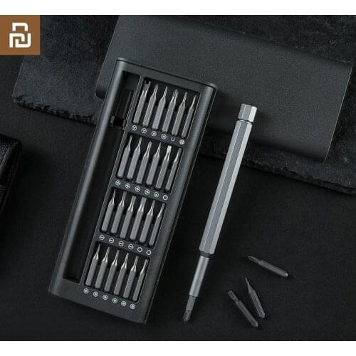 New Xiaomi Youpin 24 in 1 Mini Screw Removing Kit Screwdriver Phone Watch Repair Tool Screw Driver for Laptop Camera Smartphone