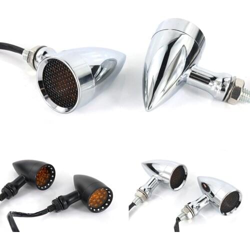 For Honda CB1100F CB300F CB900F CBF1000 CR125R Magna 700 Rebel 250 RVT1000R SL100 TRX450R Turn Signals Indicators Light Shadow