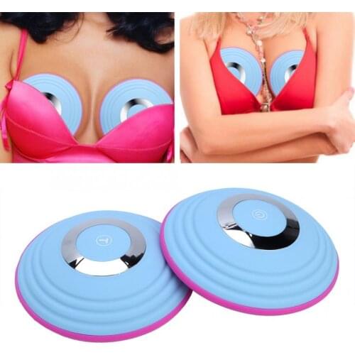 Charging Electric Breast Massage Bra Vibration Chest Massager Growth Enlargement Enhancer Breast Heating Stimulator Machine USB