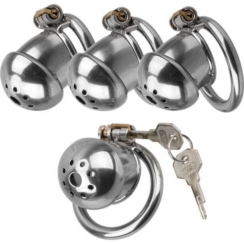 Bird Cock Cage Lock New Male Chastity Device Penis Attachments Sex Toys for Men Penis Ring Stainless Steel Chastity Belt