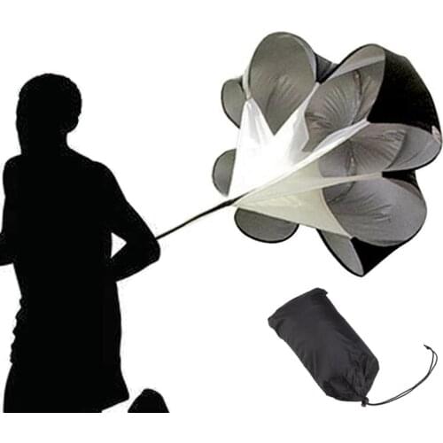 56 inch Speed Training Resistance Parachute Umbrella Running Chute Power Fitness Explosive Power Soccer Football Sport Training