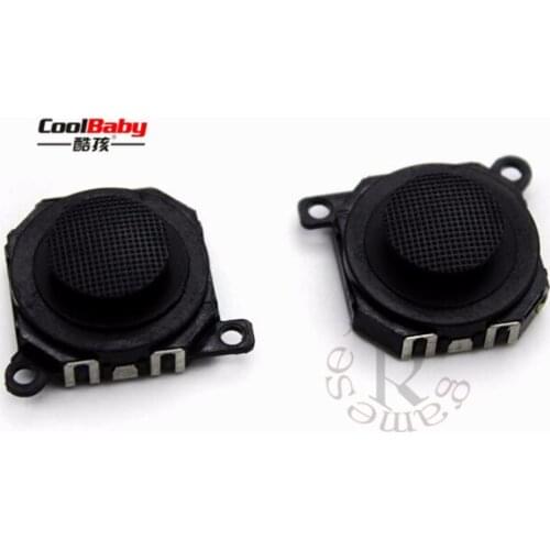 100pcs Hight quality Replacement Parts Black 3D Button Analog Joystick for Sony for PSP1000 PSP 1000 PSP-1000 Console