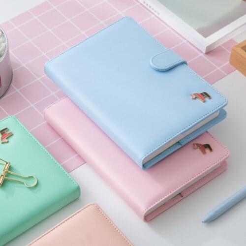 2021 Weekly day Planner School Diary Notebook paper 116 Sheets Leather diary notepad Organizer Office School Supplies Gift