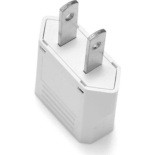 500pcs EU To US Plug Adapter US CN Japan US Plug Adapter Travel Adapter AC Converter Outlet Electric Plug Power Charger Sockets