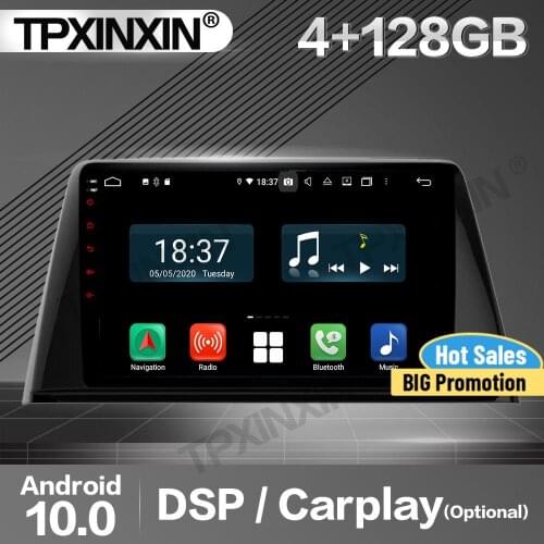 128G Carplay Car Radio 2 Din Stereo Receiver Android For Peugeot 308 2016 2017 2018 IPS GPS Navi Player Audio Recorder Head Unit