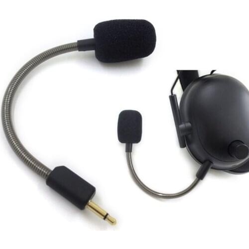 3.5mm Plug Jack Mic Headphone Microphone Compatible with V2, V2 Pro V2 SE Wireless Gaming Headsets Game Mic Game Headset