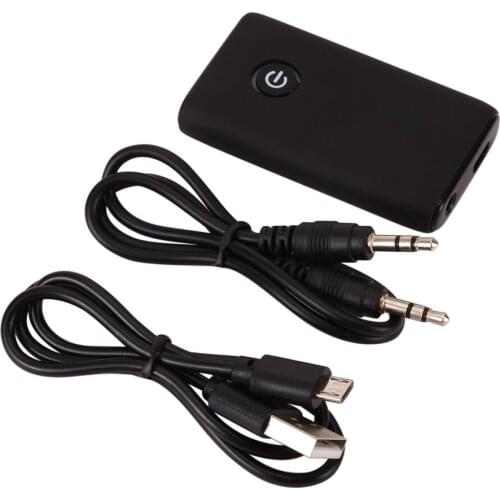 BT 5.0 Transmitter Receiver 2 IN 1 Wireless Audio 3.5mm Jack Aux Adapter