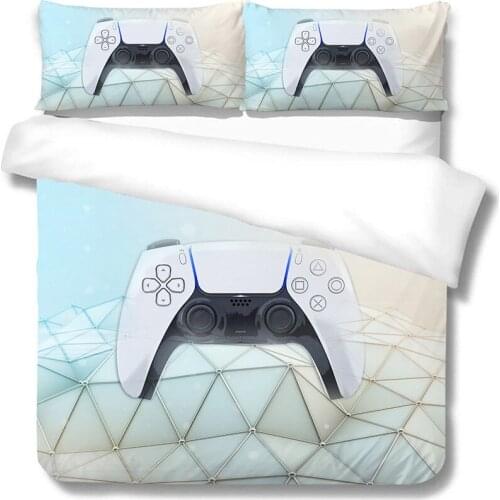 3D Bedding Set Xbox Game Handle Printed Duvet Cover Sets Polyester Bedclothes Breathable Room Decor Bed Gift