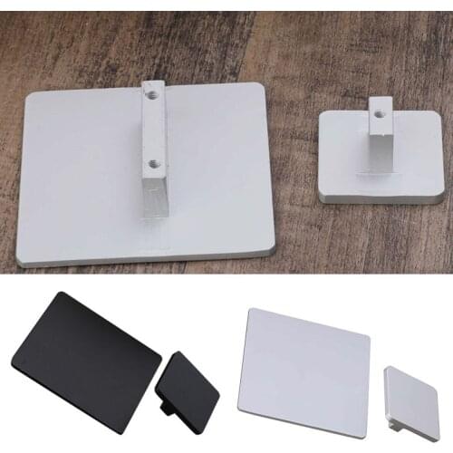 Space Aluminum Handle Black White Bathroom Cabinet Handle Modern Wardrobe Door Drawer Square Handle Decor Furniture Hardware