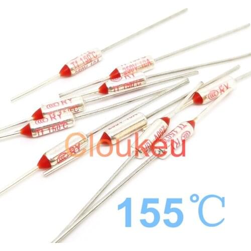 RY Tf 155C 250V10A/15A Metal temperature fuse 155 Centigrade