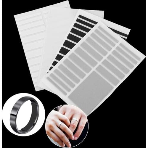 EVA Foam Sticker Ring Size Adjustment Pad Set Invisible Ring Inner Ring Sticker Size Adjustment Pad for Rings Jewelry