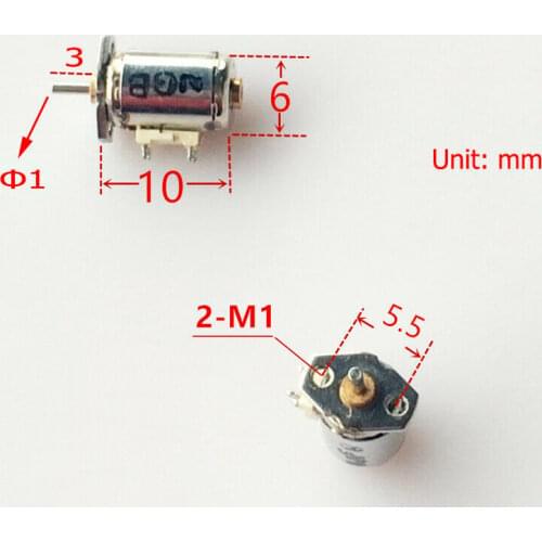 Precision Mini 2-phase 4-wire Stepper Motor 10mm for Camera Micro Stepper Motor High Quality Diy Accessories