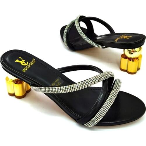 High Heels Sexy Ladies 2021 Fashion Women Open Toe Shoes Plus Size Women Shoes 42 Italian Women Wedding Shoes with Rhinestone