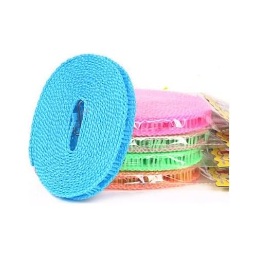 The clothesline drying clothes hanging rope is the dormitory windproof and antiskid clothesline drying rope 8 meters