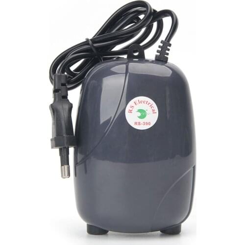 High Energy Efficient Aquarium Oxygen Fish Air Pump Tank Super Silent EU Plug 5W