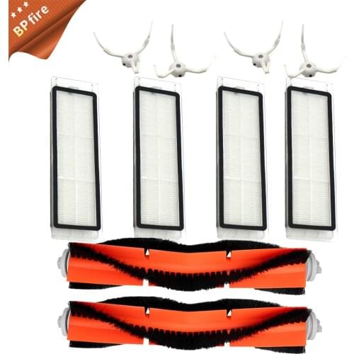 HEPA Filter Side Brush Main Brush for Xiaomi MI Robot Vacuum 2 Roborock S50 Vacuum Cleaner Parts