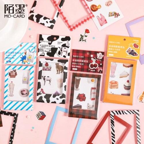 1set/lot Kawaii Stationery Stickers small card School Diary Planner Decorative Mobile Stickers Scrapbooking DIY Craft Stickers