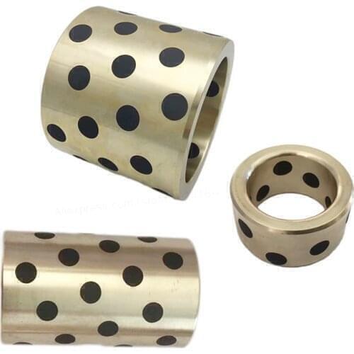 8*10*16 8*10*20 8*10*25 8*11*12 8*11*15 8*11*20 8*11*25 8*11*30 Graphite copper sleeve Embedded Solid Self-lubricating Bearings