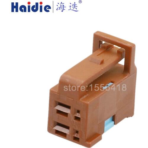 2sets 4pin auto electrical wire connector unsealed wire cable car connector 6098-2830