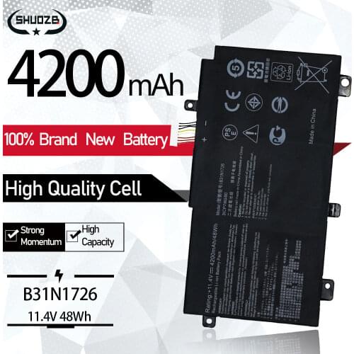 B31N1726 B31BN91 Laptop Battery For Asus FX504 FX86 FX80GM FX505GE FX505DT FX80GE PX505GE PX505GD FX505GM FX80G FX504GE FX504GM