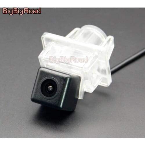 BigBigRoad For Mercedes Benz A E M ML SLK SLC Class W176 W221 W213 W216 W166 R172 Car Rear view Camera Water-proof