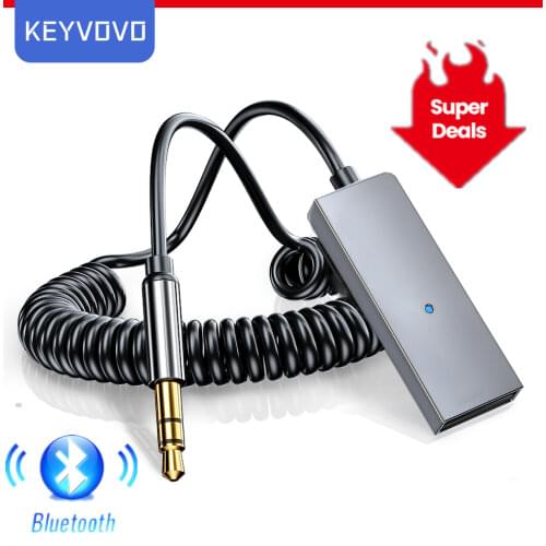 Bluetooth Aux Adapter Wireless Car Receiver Dongle USB to 3.5mm Jack Audio Music Mic Handsfree Auto Speaker Transmitter Cable