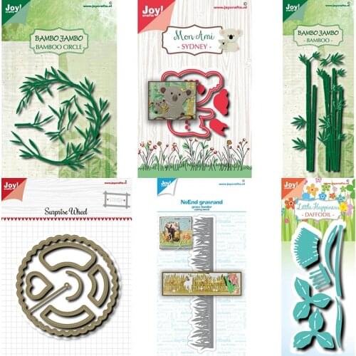 CH 2021 New Arrival Grass Metal Cutting Die 3D DIY Scrapbooking Carbon Sharp Craft Die Photo Invitation Cards Decoration