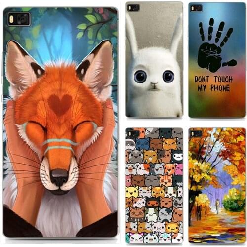 Phone Case Cover For Huawei Ascend P8 GRA-L09 GRA-UL00 5.2'' Soft TPU silicone painting Case For Huawei P8 P 8 GRA-L09 Cover