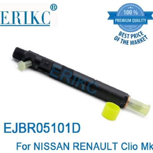 Erikc Diesel Fuel System Injectors Ejbr05101d Common Rail Auto Inyection Assembly Ejbr0 5101d for Nissan Renault 8200676774