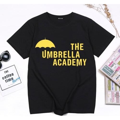 The Umbrella Academy Letters Print Women T Shirt Harajuku Streetwear Couple Clothes Summer Fashion Hipster Camisetas Ropa Mujer