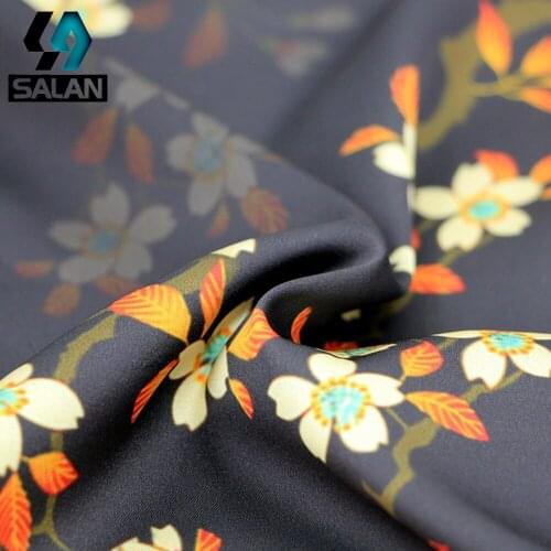 Pear imitation silk imitation Hong yarn fabric cheongsam Chinese clothing DIY high - grade fabrics