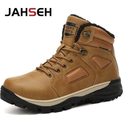 JAHSEH Mens Winter Boots