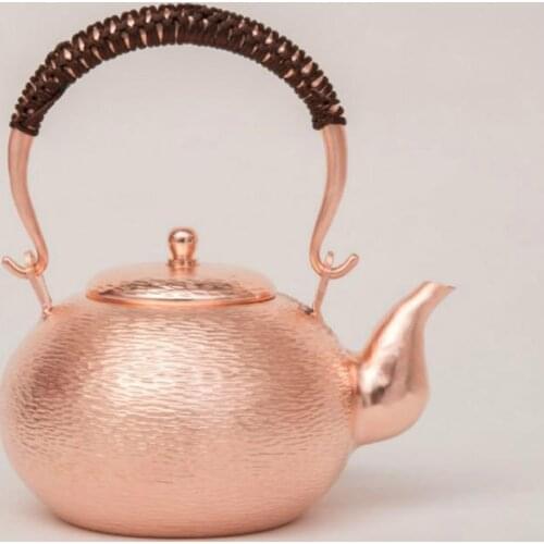 Copper teapot burning water copper pot metal teapot chinese tea pot tea pot warmer