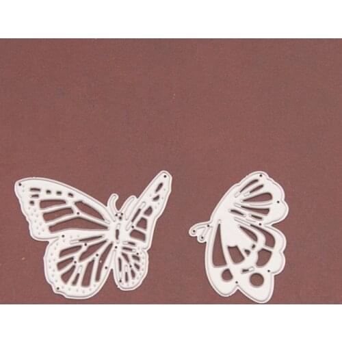 METAL CUTTING DIES butterfly set for DIY papercraft projects Scrapbook Paper Album N71 Side Butterfly