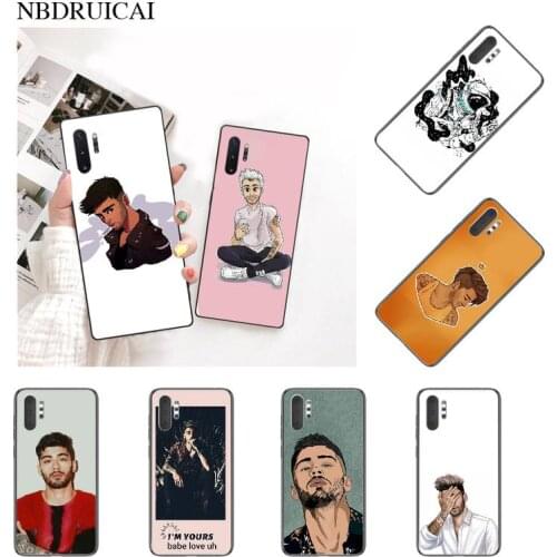 PENGHUWAN Zayn malik Bling Cute Phone Case for Samsung Note 3 4 5 7 8 9 10 pro M10 20 30