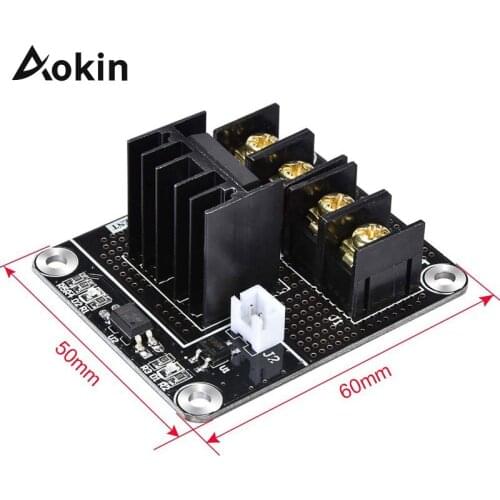 Heated Bed Power Module expansion board/Heatbed power module/MOS high current RAMPS 1.4 Hot Bed Power Module for 3D Printer