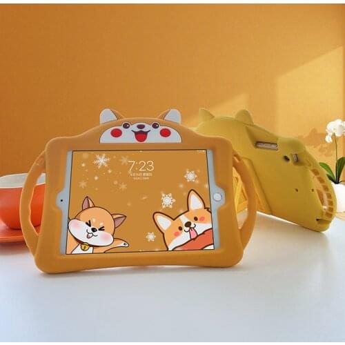 Cartoon Case For New IPad 10.2 2019 IPad 9.7 2017 Air Air 2 IPad 10.5 Kids Soft Silicone Tablet Stand Cover For IPad Mini 7.9"