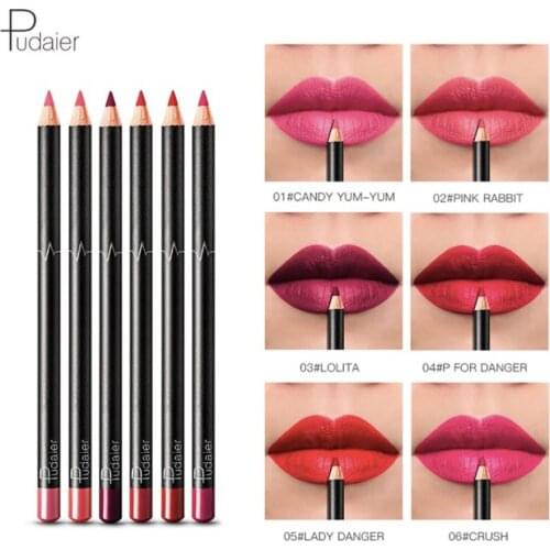 Lip Liner Pencil Set Lip Gloss Pintalabios Mate Crayon Levre Lipliners Lipstick Crayon à lèvre Labiales Mate Larga Duracion