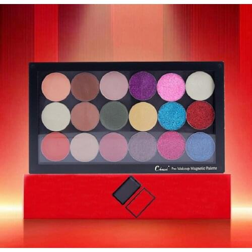 New Acrylic EMPTY Magnetic Eyeshadow Palette High-Gloss Makeup Organizer Pallet Waterproof 9.36*5.5