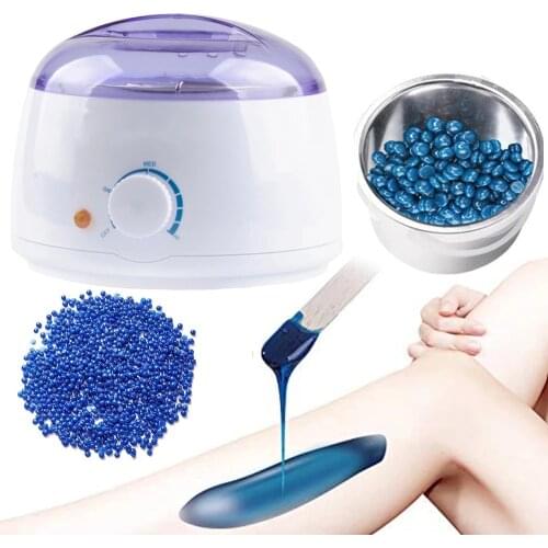Electric Wax Heater Professionel Hand Feet Body Hair Removal Machine Hand Waxing Paraffin Epilator Mini SPA Wax pot kit